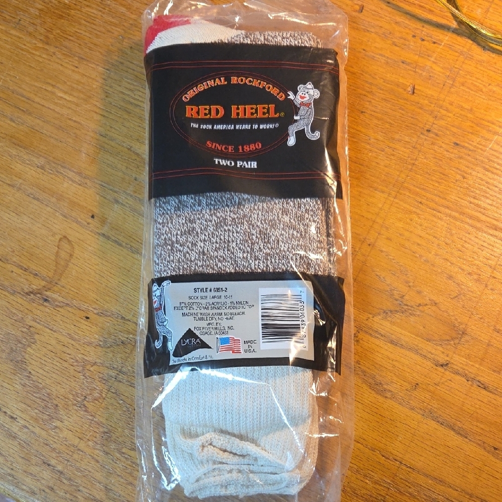 Original Rockford Red Heel NWT Monkey or Elephant Kit